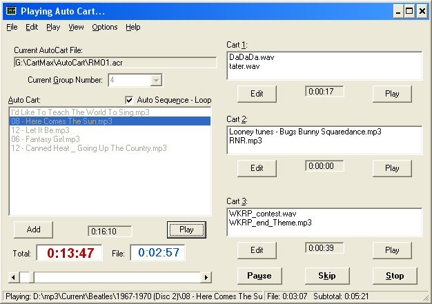 Automax screen shot